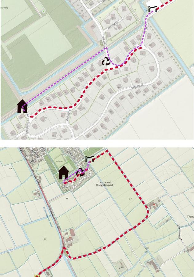 Wellnesshuis Met Hottub, Ligbad En Grote Tuin Villa Tzummarum Esterno foto